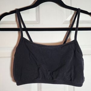 Fruit Of The Loom Black Bralette Unpadded Size 38
